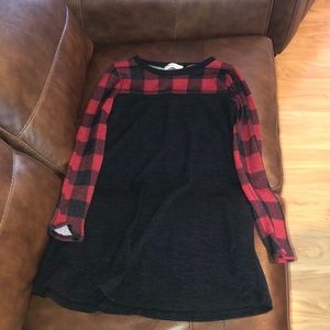 Buffalo Check sweater dress